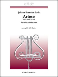 ARIOSO FROM CANTATA #156 FLT OR OB EPRINT cover